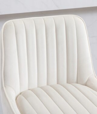 Chairus-Hoker-Welurowy-Stolek-Barowy-do-Kuchnii-Baru-2szt-Biale-Glebokosc-mebla-55-cm