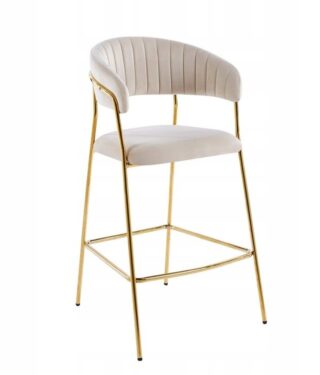 Hoker-krzeslo-barowe-PARIS-bez-velvet-zloty-welurowy-Do-wyspy-Kod-producenta-H3-PARIS