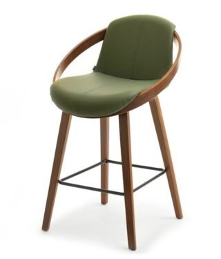 SKORZANY-HOKER-DEKORACYJNA-OBRECZ-Z-GIETEGO-DREWNA-ORZECH-LAGOS-ZIELONY-Kod-producenta-5907698689713